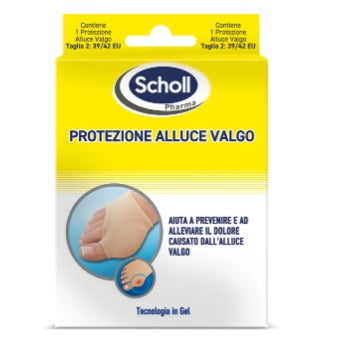 Scholl Protezione Alluce Valgo Taglia 2 39-42 1 Pezzo