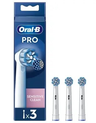 Oralb Pro Sensitive Clean Testine Di Ricambio 3 Pezzi