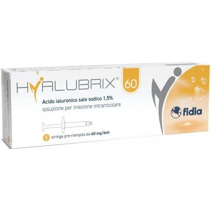 Hyalubrix 60 Siringra Pre-riempita 60mg/4ml 1 Siringa