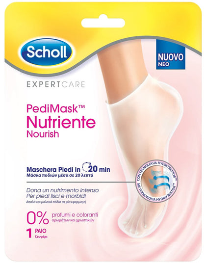 Scholl Expertcare Pedimask Nutriente 4 Pezzi