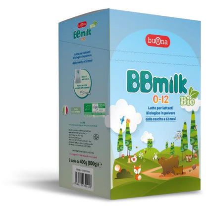 Bbmilk 0-12 Bio Polvere 2 Buste