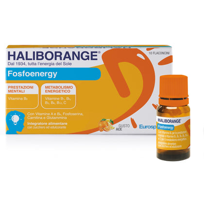Haliborange Fosfoenergy 10 Flaconcini