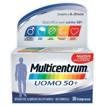 Multicentrum Uomo 50+ 30 Compresse