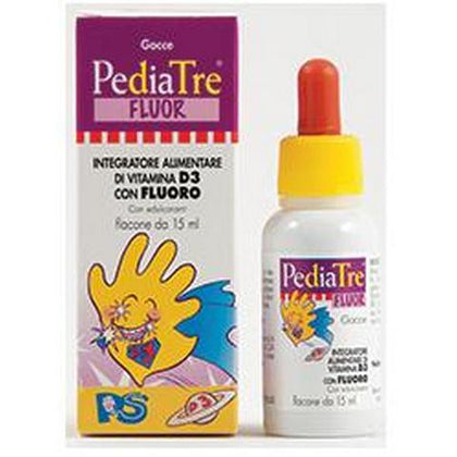 Pediatre Fluor Vit D3 Gocce 15ml