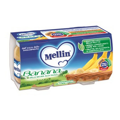 Mellin Omogeneizzato Banana 2x100g