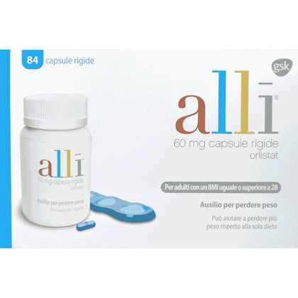 Alli 84 Capsule 60mg Flacone