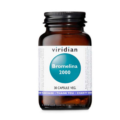 Viridian Bromelina 2000 30 Capsule