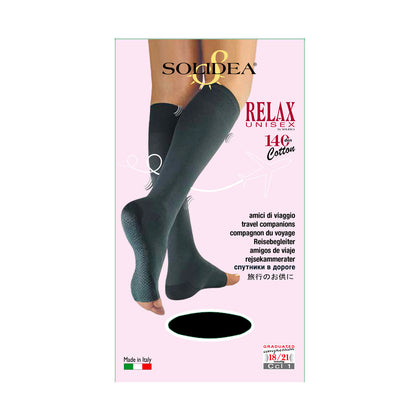 Solidea Gambaletto Relax Unisex 140 Denari Nero S