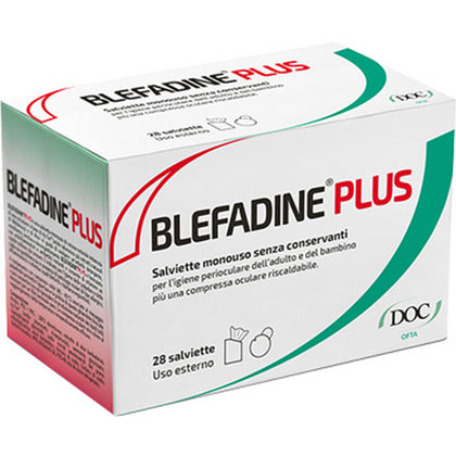 Blefadine Plus 28 Salviette +1 Compresse