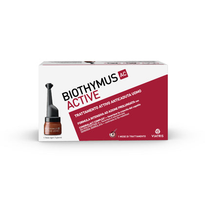 Biothymus Ac Active Uomo Trattamento Anticaduta 10 Fiale