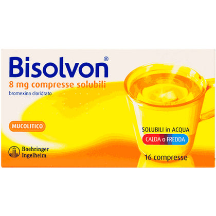 Bisolvon 16 Compresse Solub 8mg