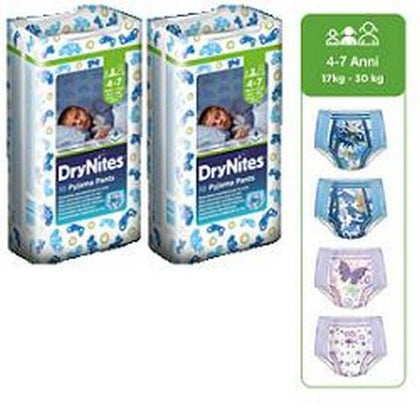 Huggies Drynites Boy 4/7an 10p