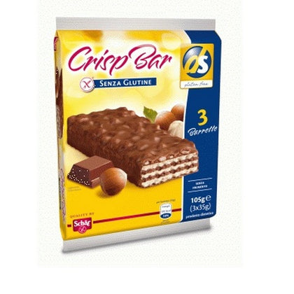 Schar Crisp Bar Cioc Latt3x35g