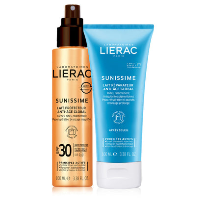 Lierac Sunissime Latte Corpo Spf30 100ml+ Doposole 100ml