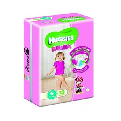 Huggies Base Girl 6 13 Pezzi