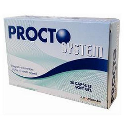 Procto System 20 Capsule Soft Gel