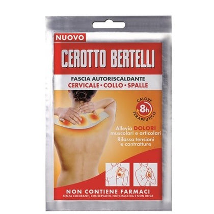 Bertelli Fascia Autoriscaldante Cervicale Collo Spalle