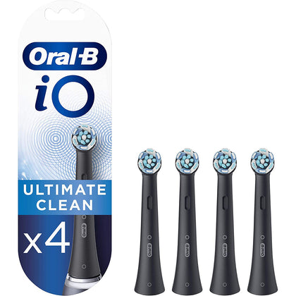 Oral-b Testine Di Ricambio Io Ultimate Clean Black 4 Pezzi