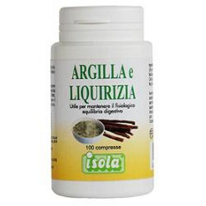 Argilla Liquirizia 100 Compresse