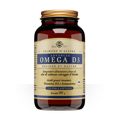 Solgar Advanced Omega D3 120 Perle Softgels