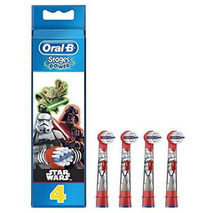 Oralb Testine Ricambio Starwars 4 Pezzi