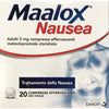 Maalox Nausea 20 Compresse Effervescenti 5mg