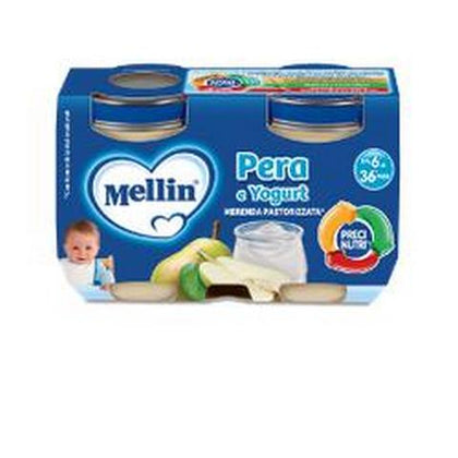 Mellin Mer Yogurt Pera 2x120g