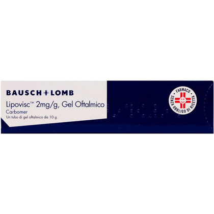 Lipovisc Gel Oft 10g 2mg/g