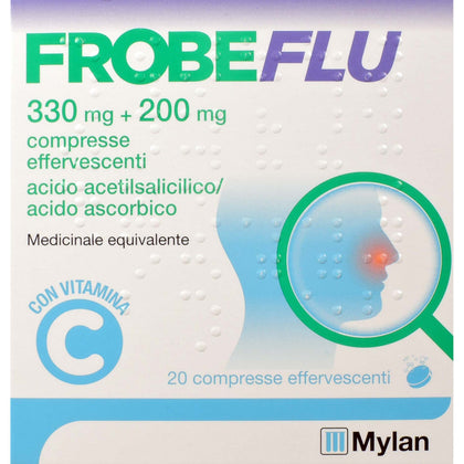 Frobeflu 20 Compresse Effescenti 330mg+200mg