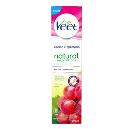 Veet Natural Inspir Crema Sem Uva