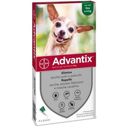 Advantix Spot On 4pip 0-4kg