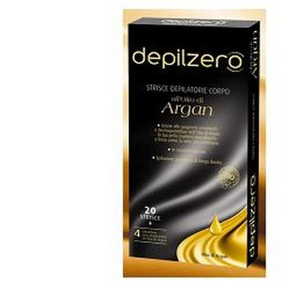 Depilzero Argan Strisce Corpo 20 Pezzi