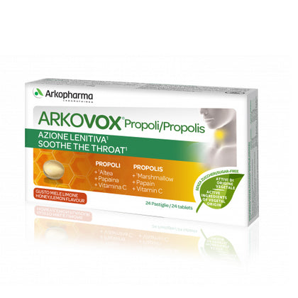 Arkovox Propoli Miele Limone 24 Compresse (scade 7/25)