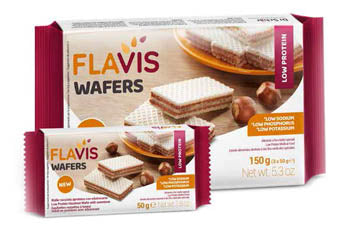 Flavis Wafers Nocciola 3x50g