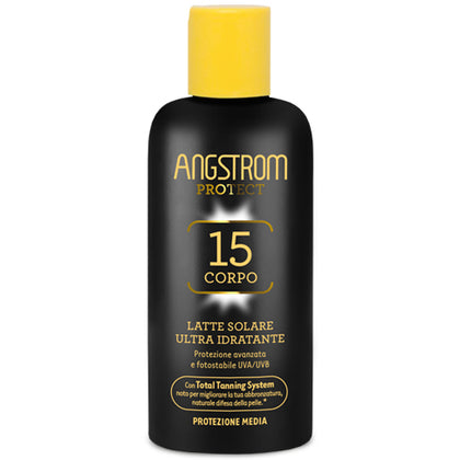 Angstrom Latte Solare Corpo Spf15 200ml