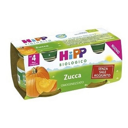 Hipp Bio Omogeneizzato Zucca 2x80g