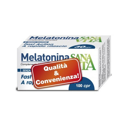 Sanavita Melatonina 100 Compresse